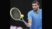 Matteo Berrettini, 2021 Wimbledon Runner-Up, Withdraws From Australian Open 2024 With Foot Injury