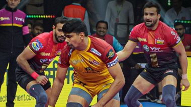 PKL 2023–24: Akshit Dhull’s Raiding Brilliance Power Bengaluru Bulls to 16-Point Win Over Telugu Titans