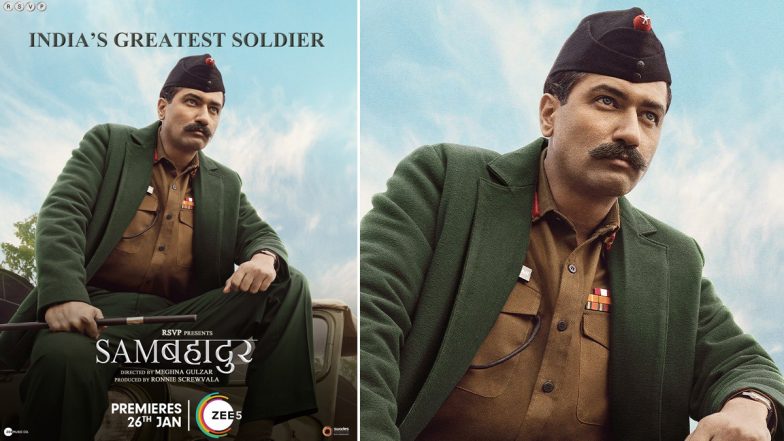 Sam Bahadur OTT Release: Vicky Kaushal-Sanya Malhotra’s Movie To Stream on ZEE5 From January 26, 2024