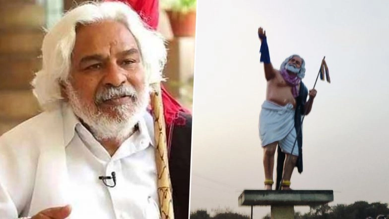 Folk Singer Balladeer Gaddar's Statue To Be Installed in Hyderabad