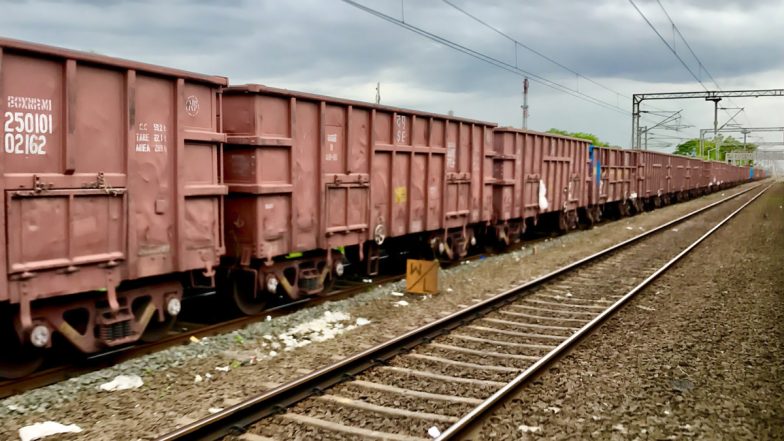 Bihar Viral Video: Woman Survives After Goods Train Passes Over Her in Araria