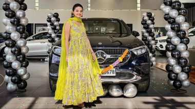 Helly Shah Buys Rs 1.3 Crore Swanky New Mercedes-Benz SUV, Shares Photos of Her Belated Birthday Gift on Insta!