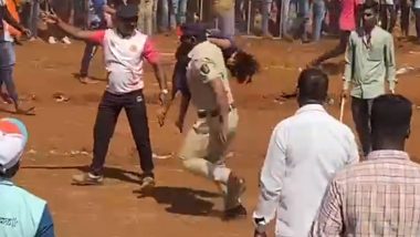 Maharashtra: Girl Seriously Injured in Bullock Cart Race in Ratnagiri's Khed, Disturbing Video Surfaces