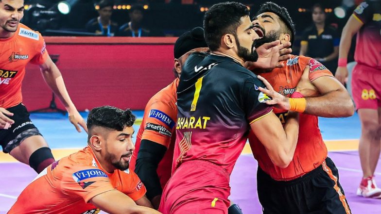 How to Watch U Mumba vs Haryana Steelers PKL 2023-24 Live Streaming Online on Disney+ Hotstar? Get Live Telecast of the Pro Kabaddi League Season 10 Match and score Updates on TV