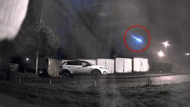 Meteor Over Europe Video: Dazzling Fireball Meteorite Lights Up Sky Over UK and France