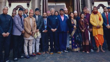 ‘Prayed For Well-Being of Our Two Peoples, India-Nepal Ties’: External Affairs Minister S Jaishankar Offers Prayers at Pashupatinath Temple in Kathmandu (See Pics and Video)