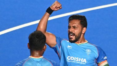 Harmanpreet Singh Scores As Indian Men’s Hockey Team Beats South Africa 3–0 on Home Soil