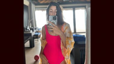 Alia Bhatt Strikes Sensuous Pose in Pink Swimwear, Shares Her ‘Many Moods’ With a Photo Dump on Insta!