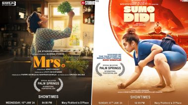 Sanya Malhotra’s ‘Mrs’ and Shriyam Bhagnani’s ‘Sumo Didi’ Films Are Set To Premiere at 35th Palm Springs International Film Festival