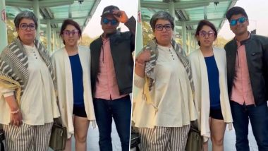 Ira Khan-Nupur Shikhare Make First Public Appearance After Their Udaipur Wedding As They Leave for Mumbai (Watch Video)