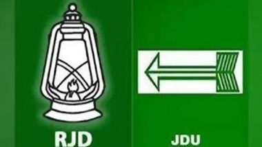 Lok Sabha Elections 2024: RJD and JDU Likely To Contest 16 Seats Each in General Polls As Both Parties Reach Final Formula on Seat Sharing