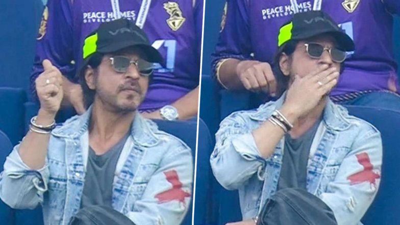 Shah Rukh Khan Reaches Dubai International Cricket Stadium To Support Abu Dhabi Knight Riders at IL T20  (View Pic)