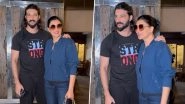 Sushmita Sen Is All Smiles as She Is Spotted With Ex-Boyfriend Rohman Shawl, Poses for Paps (Watch Video)