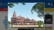 Ram Temple Consecration Ceremony: IMD Launches Special Webpage for Weather Forecasts of Ayodhya, Nearby Places in 140 Indian and Foreign Languages