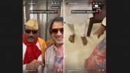 Ram Mandir Consecration: Jackie Shroff Arrives Barefoot for Pran Pratishtha Ceremony, Vivek Oberoi Shares on Insta (View Pic)