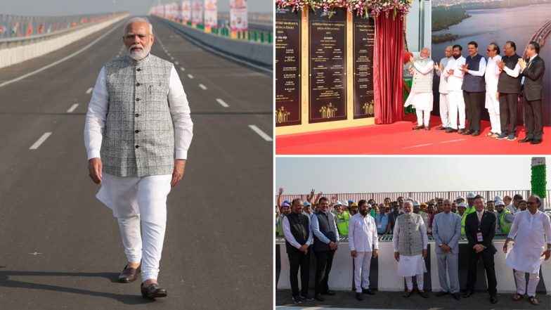 PM Narendra Modi Delighted to Inaugurate Atal Setu, Says Significant Step Forward in Enhancing 'Ease of Living' for Our Citizens