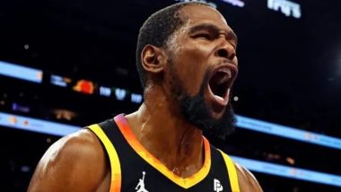 NBA 2023-24: Kevin Durant Becomes Fourth Fastest to Cross 28K Points Mark, Achieves Feat in Phoenix Suns vs Orlando Magic Game