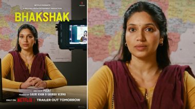 Bhakshak: Bhumi Pednekar Shares New Poster of Crime Thriller Film Directed by Pulkit, Set To Stream on Netflix From February 9