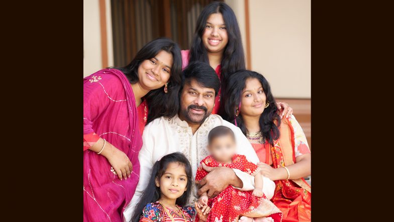 Chiranjeevi Holds His Little Granddaughter Klin Kaara in His Arms in THIS Sweet Unseen Family Pic – Check Priceless Click