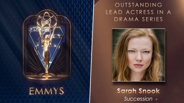 75th Emmys: Sarah Snook Wins Award for Outstanding Lead Actress in Drama Series Succession