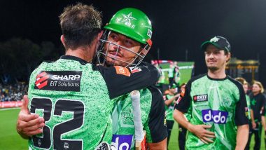 BBL Live Streaming in India: Watch Melbourne Stars vs Melbourne Renegades Online and Live Telecast of Big Bash League 2023-24 T20 Cricket Match