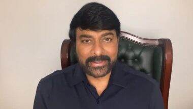 Chiranjeevi Honoured With Padma Vibhushan Award; Actor Thanks Everyone in Heartfelt Speech (Watch Video)