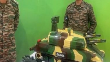 Indian Army Officer, Soldier Develop Hybrid Anti-Drone System on Russian Air Defence Platform To Tackle Swarm Attacks (Watch Video)
