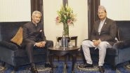 India, Nepal Ink Several Agreements As EAM S Jaishankar Holds &lsquo;Productive&rsquo; Talks With His Nepalese Counterpart NP Saud (See Pics)