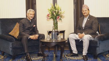 India, Nepal Ink Several Agreements As EAM S Jaishankar Holds ‘Productive’ Talks With His Nepalese Counterpart NP Saud (See Pics)