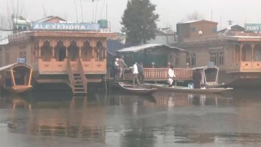 Jammu and Kashmir: Intense Cold Wave Grips Kashmir, Locals Worried About Impending Water Scarcity (Watch Video)