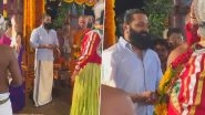 Kantara Actor Rishab Shetty Celebrates Bhuta Kola Festival With Family, Shares a Glimpse of &lsquo;Divine Moments&rsquo; on Insta! (Watch Video)