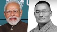 Bhutan Elections 2024: PM Narendra Modi Congratulates People's Democratic Party, Tshering Tobgay on Winning Parliamentary Elections