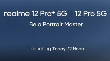 Realme 12 Pro Plus 5G, Realme 12 Pro 5G Launch Today at 12 PM; Check Confirmed Specifications, Features and Expected Price Range