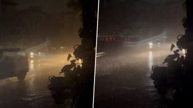 Mumbai Rains: Heavy Rainfall Lashes Parts of City, Elated Netizens Share Videos on X