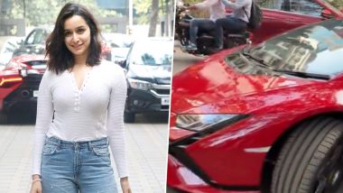 Shraddha Kapoor Spotted Riding Her Rs 4 Crore Lamborghini Car, Video Goes Viral – Watch