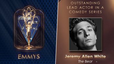 75th Emmys: The Bear Fame Jeremy Allen White Secures Award for Outstanding Lead Actor in a Comedy Series