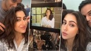 Sara Ali Khan&rsquo;s Glam Sunday at &lsquo;Metro In Dino&rsquo; Shoot, Actress Thrills Fans With Sneak Peek Into Vanity Moments!