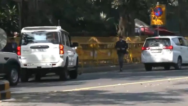 Bihar Political Turmoil: BJP President JP Nadda Arrives at Union HM Amit Shah's Residence, Lok Janshakti Party President Chirag Paswan also Present (Watch Video)