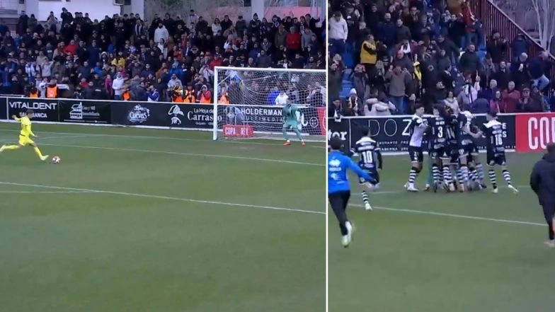 Copa Del Rey 2023–24: Villarreal Loses to 3rd-Division Club Unionistas on Penalties in Spanish Cup Game Hit by Power Outage