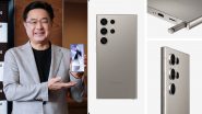 Samsung Galaxy S24 Series: 'It Is Important To Honour Users&rsquo; Privacy With AI Phones', Says JB Park, President and CEO of Samsung India