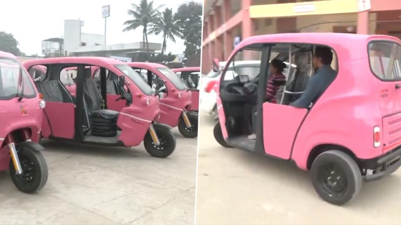 Uttar Pradesh: Newly Introduced Women-Driven Pink Auto-Rickshaws to ...