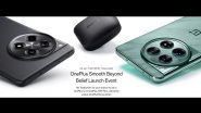 OnePlus 12 and OnePlus 12R Launch on January 23 in India; Check All Confirmed Specifications, Features and Expected Price of OnePlus&rsquo;s New Flagship Smartphones
