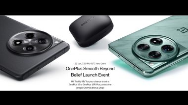 OnePlus 12 and OnePlus 12R Launch on January 23 in India; Check All Confirmed Specifications, Features and Expected Price of OnePlus’s New Flagship Smartphones
