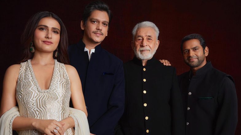 Manish Malhotra’s Third Production, Ul Jalool Ishq, To Star Naseeruddin Shah, Vijay Varma and Fatima Sana Shaikh, Designer Announces Film by Sharing Picture With Cast (View Pic)