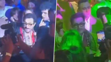 Aamir Khan’s Killer Dance Moves to ‘Aati Kya Khandala’ at Ira Khan-Nupur Shikhare’s Wedding Goes Viral – Watch Video