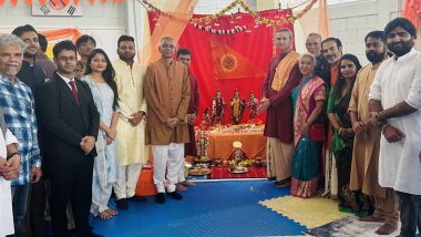 Ram Temple Consecration Ceremony: Mexico Gets Its First Ram Mandir Ahead of Pran Pratishtha in Ayodhya (See Pics and Video)