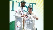 Shan Masood Presents Signed Babar Azam&rsquo;s Jersey to David Warner Following Australian Opener&rsquo;s Farewell Test