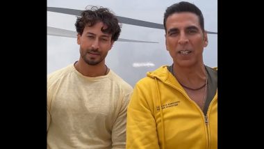 Bade Miyan Chote Miyan Stars Akshay Kumar and Tiger Shroff Share Warm Wishes for Ram Mandir Pran Pratishtha Ceremony in Ayodhya (Watch Video)