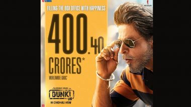 Dunki Box Office Collection Day 12: Shah Rukh Khan, Taapsee Pannu’s Film Crosses Rs 400 Crore Mark Globally!