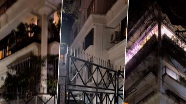 Aamir Khan, Reena Dutta’s Residences Decked Up Ahead of Daughter Ira’s Wedding With Nupur Shikhare (Watch Video)